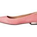 Incaltaminte Femei Calvin Klein Ellasandra Salmon Rose Laquered Snake Print Leather