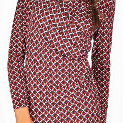 Rochie casual roz midi cu falduri 201319R