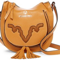 Valentino By Mario Valentino Sylvie Leather Crossbody MIELE