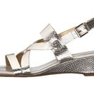 Incaltaminte Femei LAUREN Ralph Lauren Reesa Platino Faux Metallic Snake PU