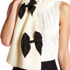 Accesorii Femei Kate Spade New York Diagonal Rib Muffler CREAM