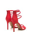 Incaltaminte Femei CheapChic Give Me Space Strappy Heels Red