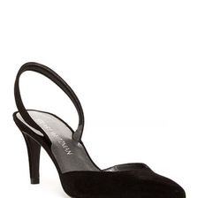 Incaltaminte Femei Stuart Weitzman Sasha Mid Slingback Pump BLACIP