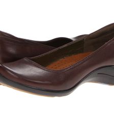 Hush Puppies Alter Pump Dark Brown Leather