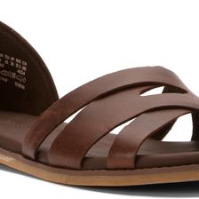 Timberland Caswell Closed Back Sandal Dark Brown Eastlook