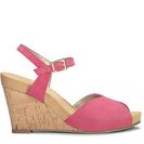 Incaltaminte Femei Aerosoles Aerosole Bloom Plush Wedge Sandal Coral