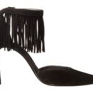 Incaltaminte Femei Stuart Weitzman Fringelica Black Suede
