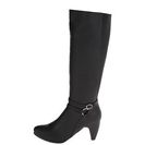 Incaltaminte Femei Annie Town (Wide Calf) Black Kid PU