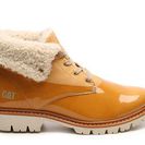 Incaltaminte Femei Caterpillar Hub Faux Fur Bootie Tan