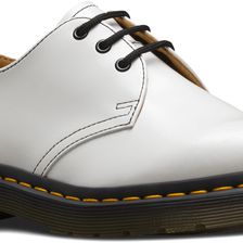 Dr. Martens 1461 3-Eye Shoe White Patent