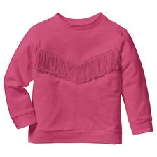 Bluză casual cu franjuri 