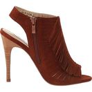 Incaltaminte Femei Chinese Laundry Lindy Fringe Heel Rust Suede