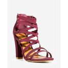 Incaltaminte Femei CheapChic Out Of Sight Heel WineBurgundy