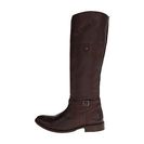Incaltaminte Femei Frye Shirley Rivet Tall Dark Brown Soft Vintage Leather