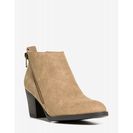 Incaltaminte Femei CheapChic Avenge-01m All Business Bootie TaupeKhaki