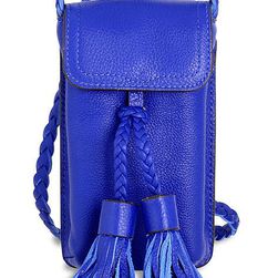 Rebecca Minkoff Isobel Leather Phone Crossbody - Cobalt N/A