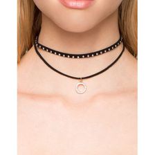 Bijuterii Femei CheapChic Stud And Dot Layer Choker Black