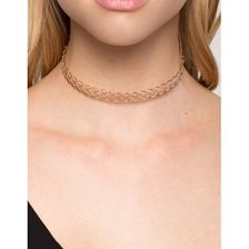 Bijuterii Femei CheapChic Zoe Twisted Wire Choker Met Gold