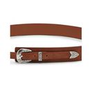 Accesorii Femei Forever21 Faux Leather Arrowhead Belt Tan
