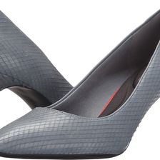 Rockport Total Motion 75mm Pointy Toe Pump Icy Blue Diamond Snake