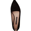 Incaltaminte Femei French Connection Black Gesine Pointed Toe Loafers Black