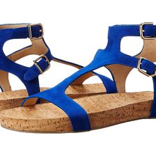 Via Spiga Lamuela Cobalt Kid Suede