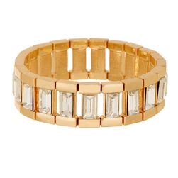 Bijuterii Femei Natasha Accessories Crystal Bar Bracelet GOLD