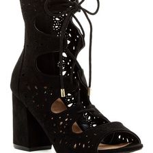 Incaltaminte Femei Legend Footwear Susie Laser-Cut Bootie Black