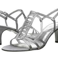 Adrianna Papell Ainsley Pewter Satin