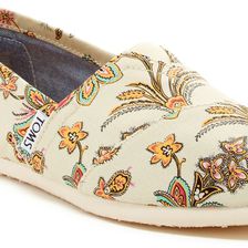 TOMS Printed Classic Slip-On Shoe NATURAL