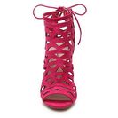 Incaltaminte Femei Qupid Harp-02 Sandal Fuchsia