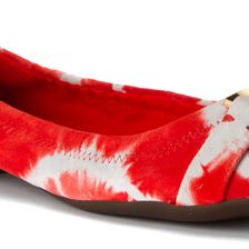 Ralph Lauren Betty Persimmon Tyedye Leather