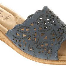 Spring Step Estella Blue Leather