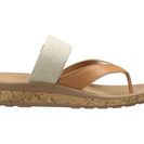 Incaltaminte Femei Rockport Weekend Casuals Keona Gore Thong Rich Tan Smooth