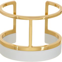 Vince Camuto White Coated Cuff GOLDT
