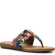 Incaltaminte Femei Aerosoles Chlairvoyant Floral Flat Sandal Floral