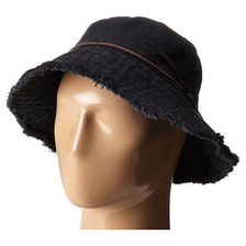 Accesorii Femei LAUREN Ralph Lauren Cotton Sunwashed Canvas Bucket Hat Black