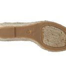 Incaltaminte Femei Charles David Odessa Wedge Sandal BlackWhiteBeige