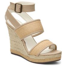 Incaltaminte Femei Michael Antonio Galah Wedge Sandal Nude