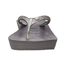 Incaltaminte Femei Havaianas Highlight Glamour Flip Flops Steel Grey