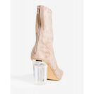 Incaltaminte Femei CheapChic In The Moment Bootie TaupeKhaki