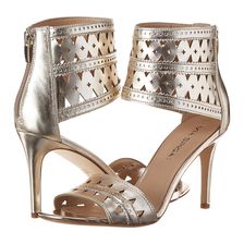 Via Spiga Vanka Platinum Metallic Nappa