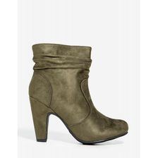 Incaltaminte Femei CheapChic Around Here Bootie Olive