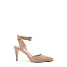 Incaltaminte Femei Forever21 Faux Suede Ankle Strap Sandals Taupe
