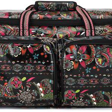 Sakroots Artist Circle Rolling Duffle Neon Spirit Desert