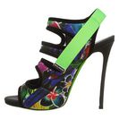 Incaltaminte Femei DSQUARED2 Neoprene Stampa Paesaggio Sandal Multicolor