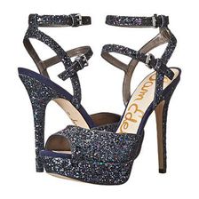 Incaltaminte Femei Sam Edelman Nadine Midnight Confetti Glitter