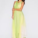 Rochie maxi în degrade 