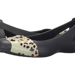 Incaltaminte Femei Crocs Sienna Leopard Fade Flat Graphite