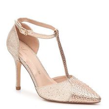 Incaltaminte Femei Lauren Lorraine Rina Pump Gold Glitter Mesh